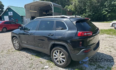 2015 Jeep Cherokee Limited из США, поврежденный, VIN 1C4PJMDS3FW648470